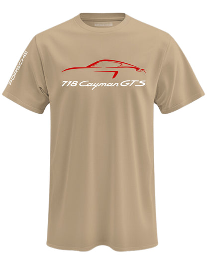Porsche 718 Cayman Gts T-shirt