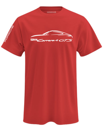 Porsche 911 Carrera 4 Gts T-shirt