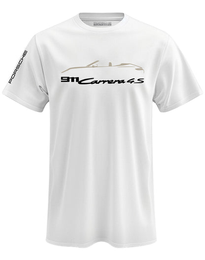 Porsche 911 Carrera 4S Cabriolet T-shirt