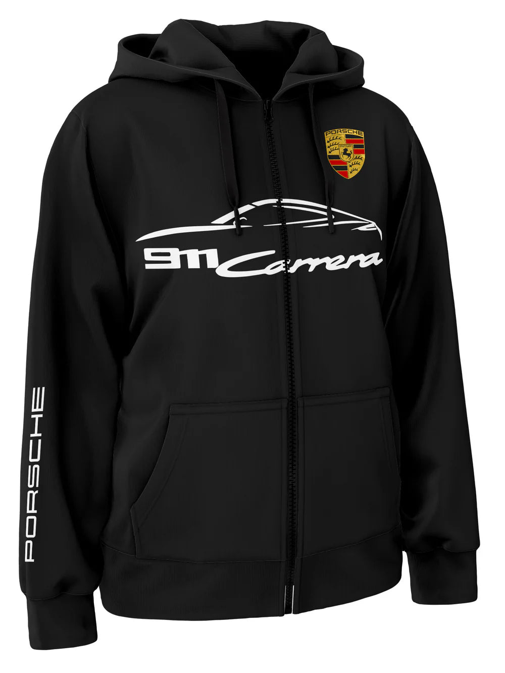 Porsche 911 Carrera Zipper Hoodie