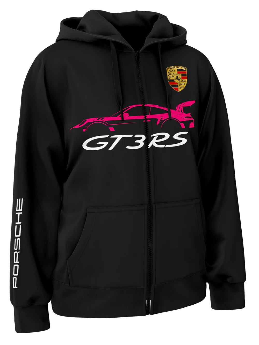 Porsche 911 Gt3 Rs Zipper Hoodie