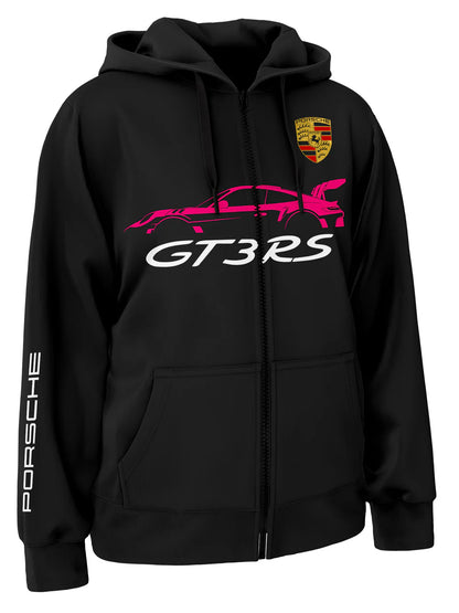 Porsche 911 Gt3 Rs Zipper Hoodie