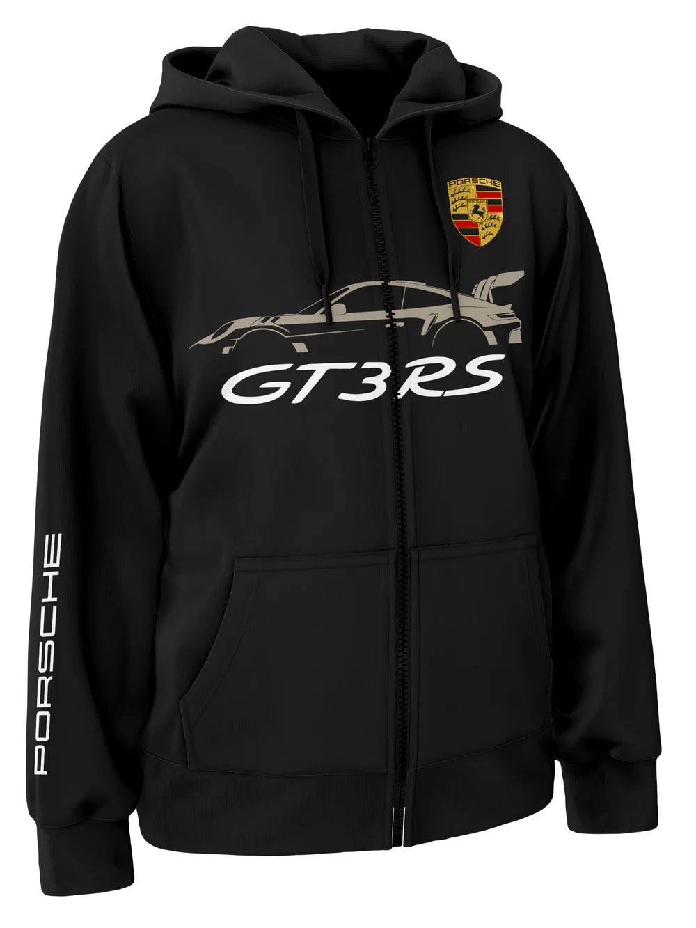 Porsche 911 Gt3 Rs Zipper Hoodie