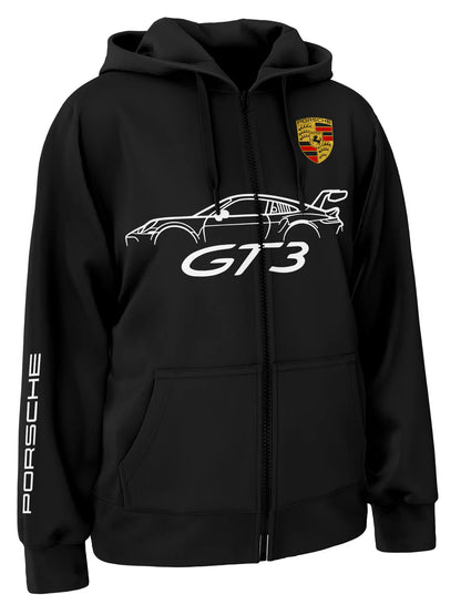 Porsche 911 Gt3 Zipper Hoodie