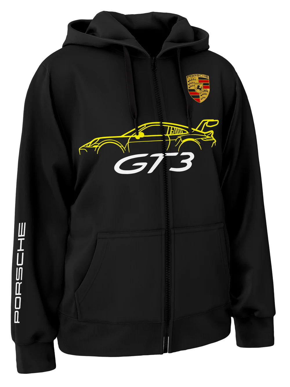 Porsche 911 Gt3 Zipper Hoodie