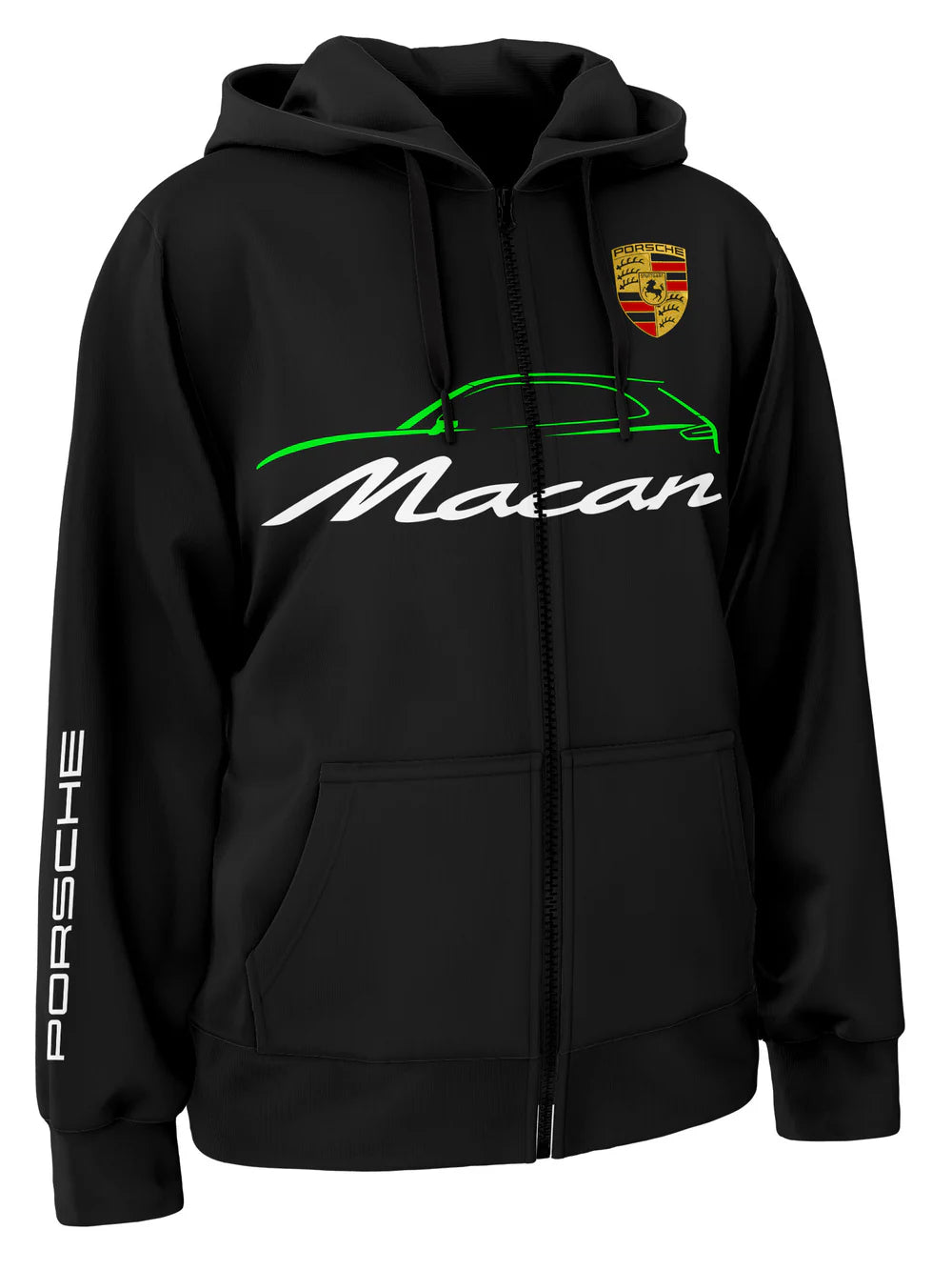 Porsche Macan Zipper Hoodie