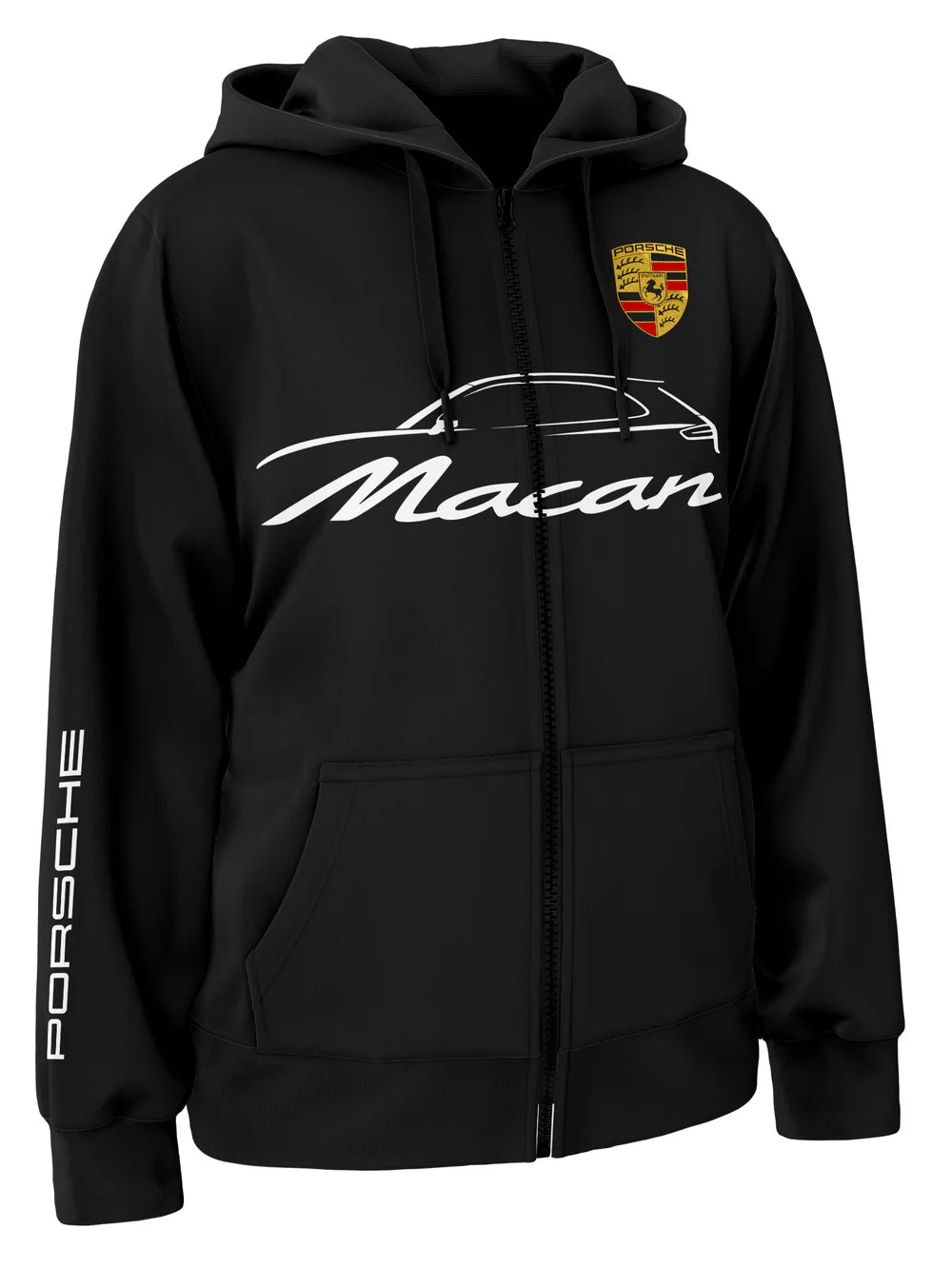 Porsche Macan Zipper Hoodie