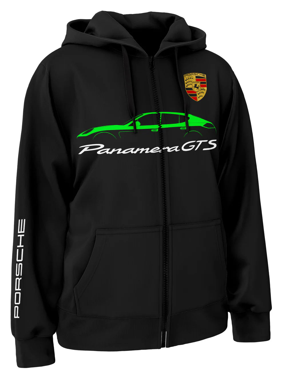 Porsche Panamera Gts Zipper Hoodie