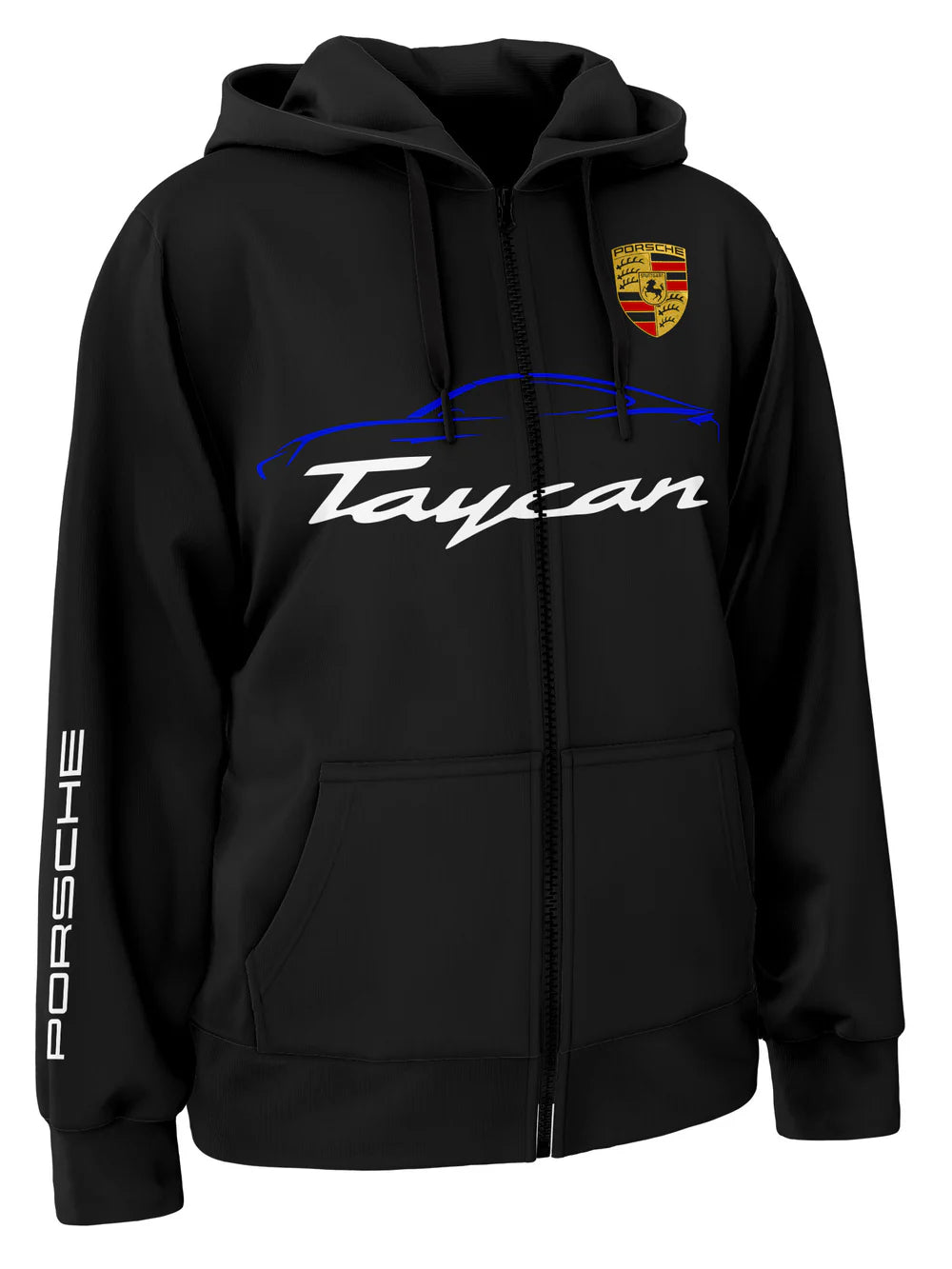 Porsche Taycan Zipper Hoodie