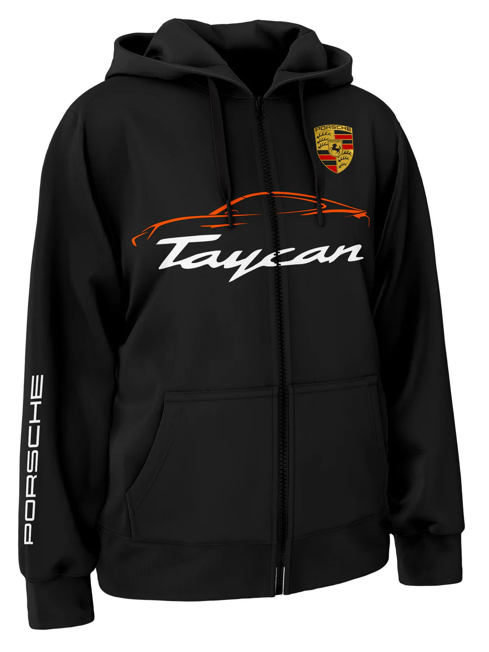 Porsche Taycan Zipper Hoodie