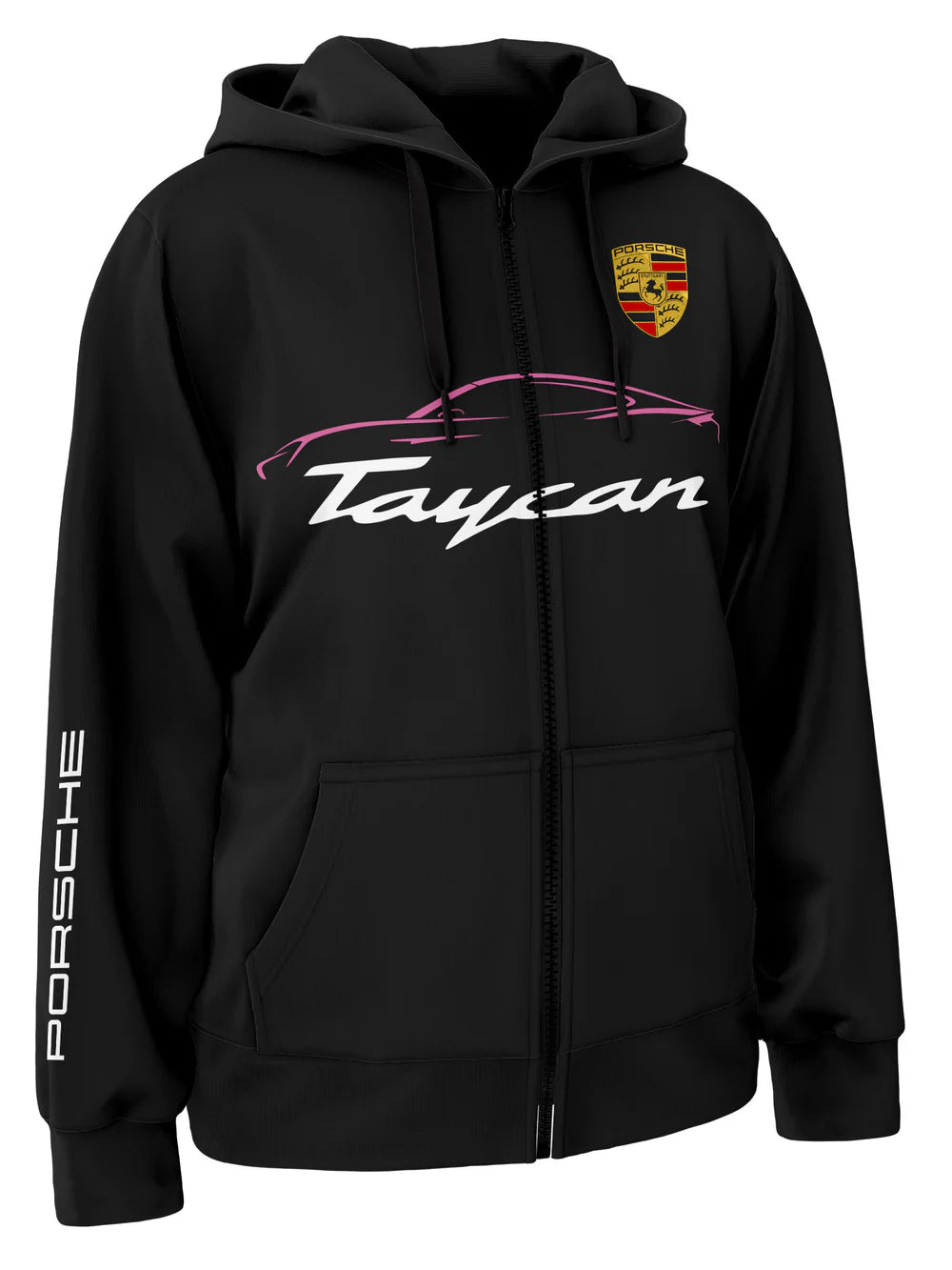 Porsche Taycan Zipper Hoodie