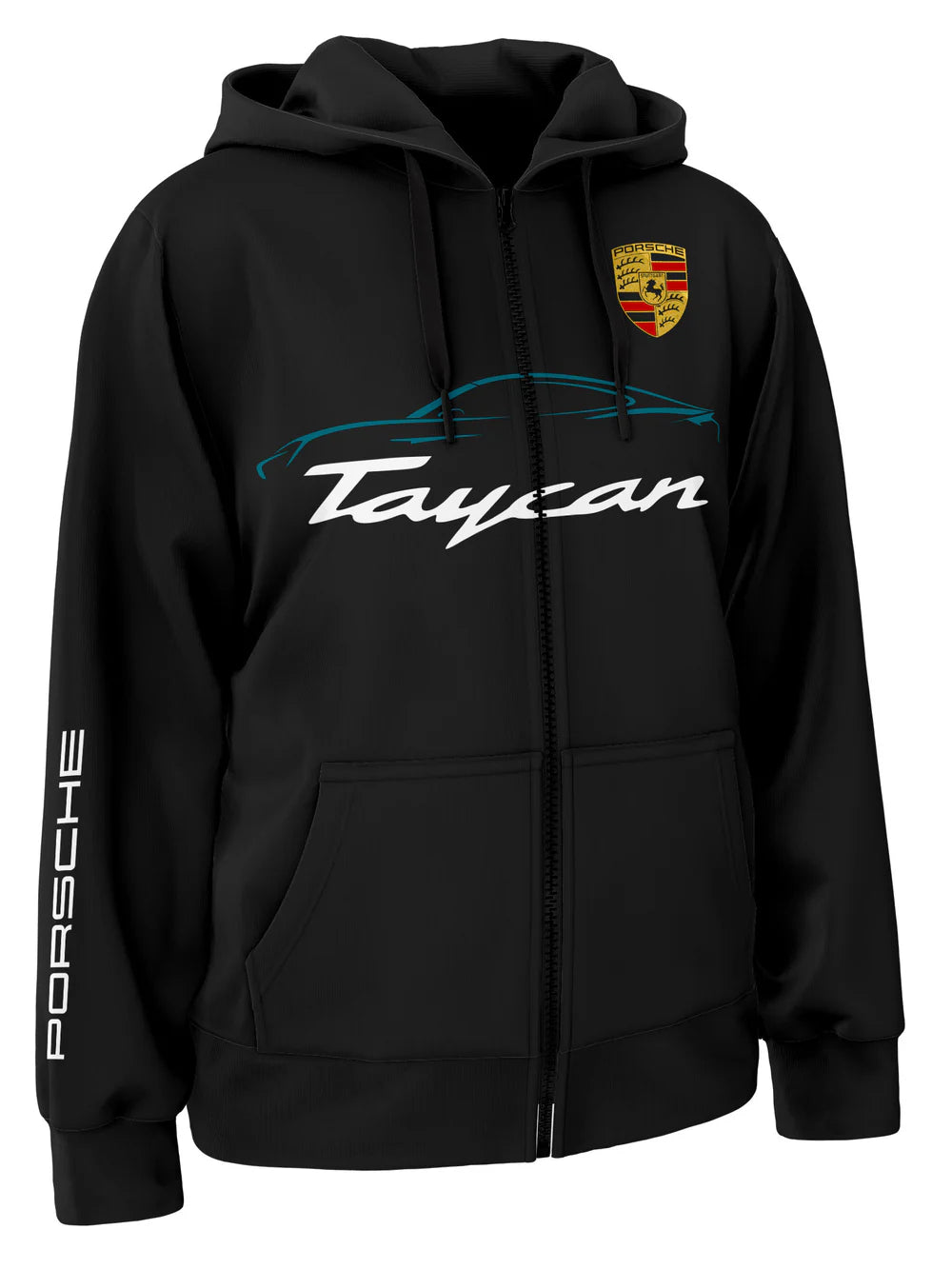 Porsche Taycan Zipper Hoodie