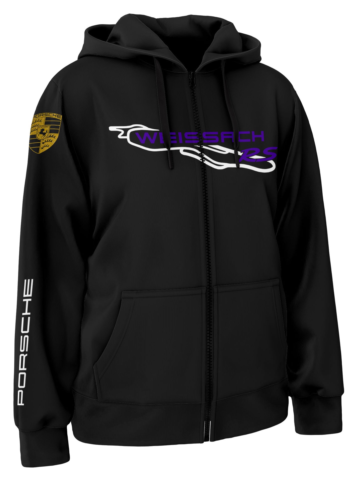 Porsche Weissach Rs Zipper Hoodie