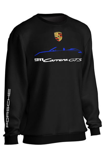 Porsche 911 Carrera Gts Convertible Sweatshirt